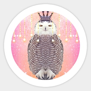 Thee Owl Queen Sticker